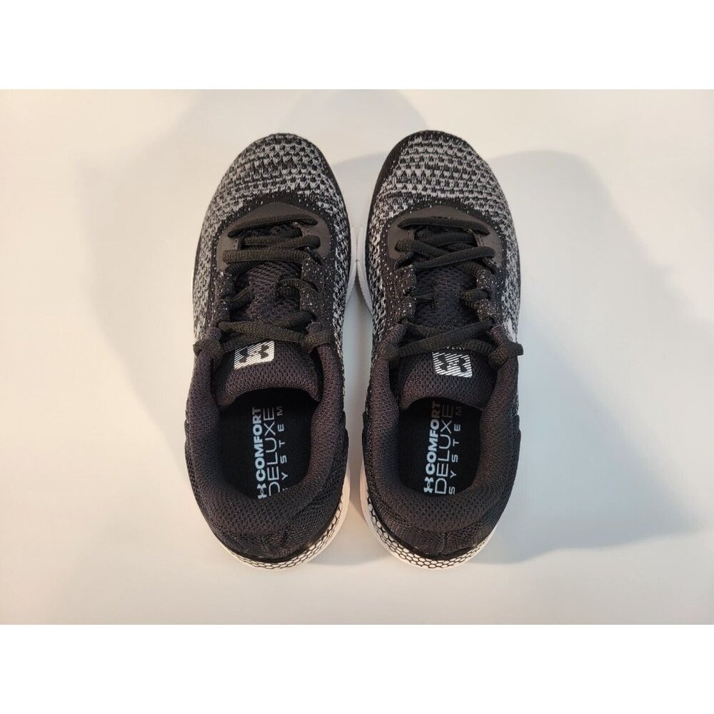 Under Armour HOVR Intake 6 Shoes Womens 6 Youth Girl 4.5Y Black Gray 3026141-001 - Picture 6 of 10